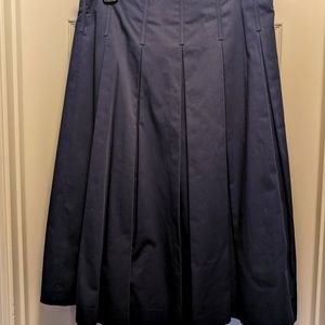 Pleated blue Skirt size 12